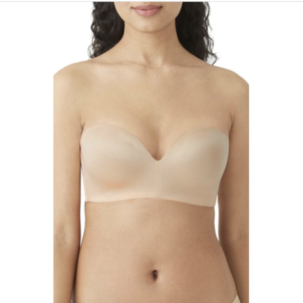 B. Tempt'd by Wacoal Future Foundation Wire Free Strapless Bra AuNatural 36B NWT